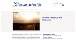 Desktop Screenshot of canipelaw.com